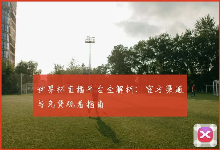 世界杯直播平台全解析:官方渠道与免费观看指南