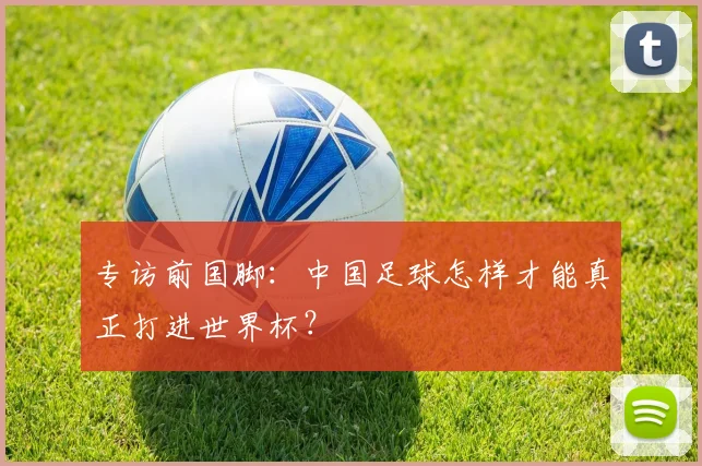 专访前国脚：中国足球怎样才能真正打进世界杯？