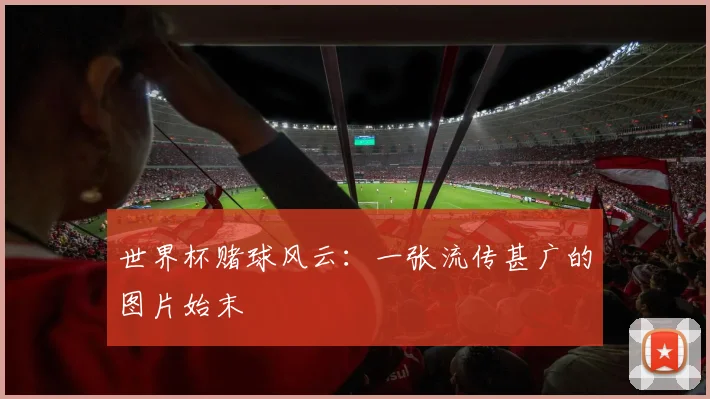 世界杯赌球风云：一张流传甚广的图片始末