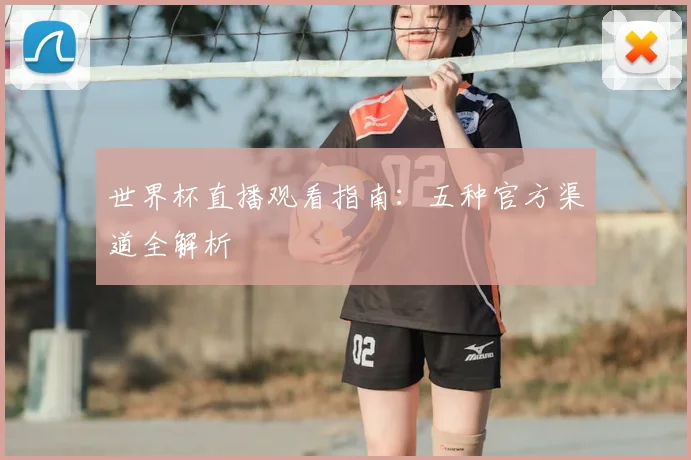 世界杯直播观看指南：五种官方渠道全解析