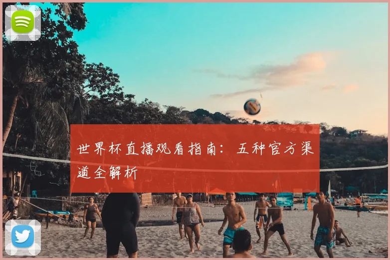 世界杯直播观看指南：五种官方渠道全解析