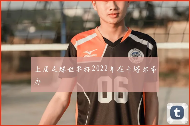 上届足球世界杯2022年在卡塔尔举办